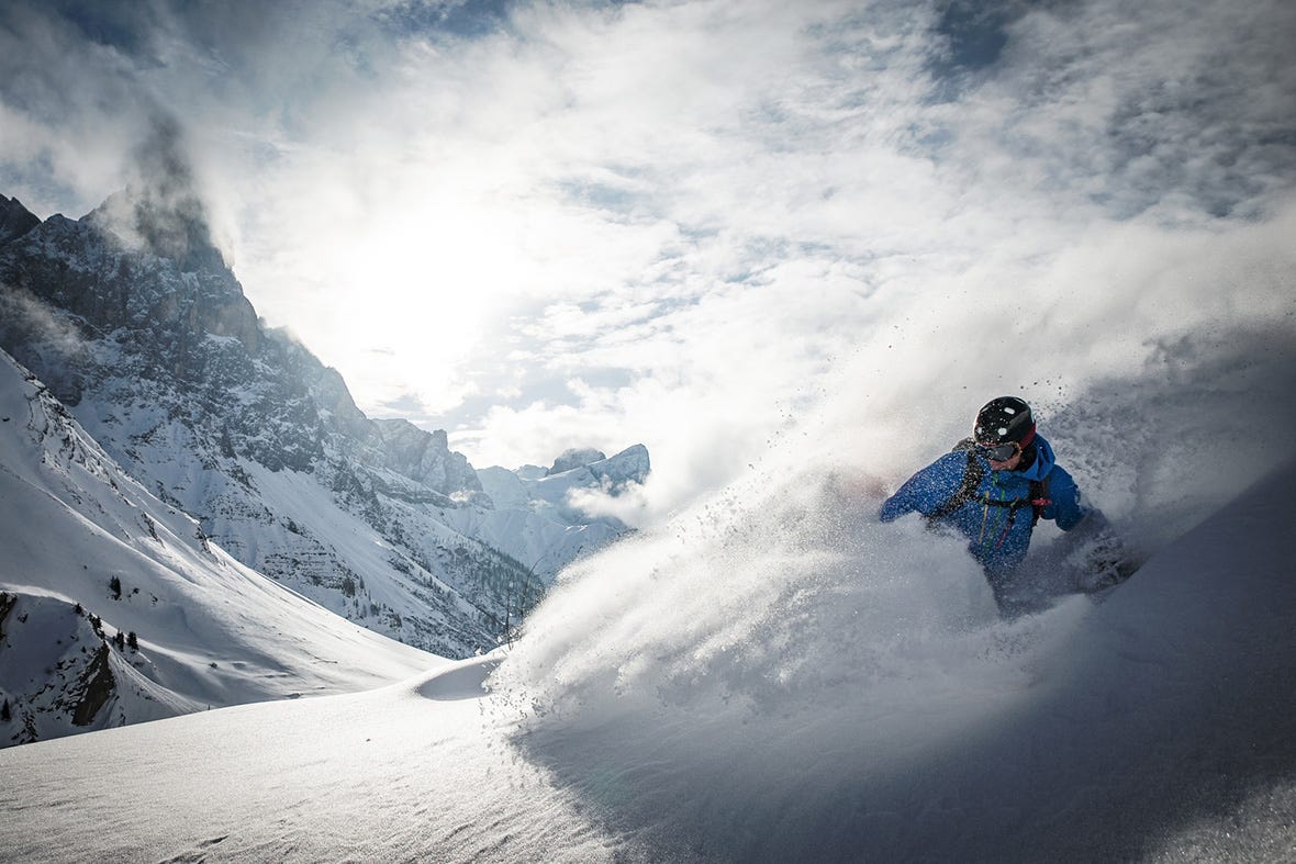 Downhill Skiing in Jackson Hole, Wyoming